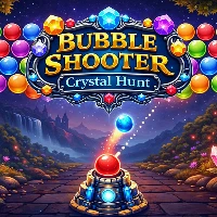 Bubble Shooter Crystal Hunt