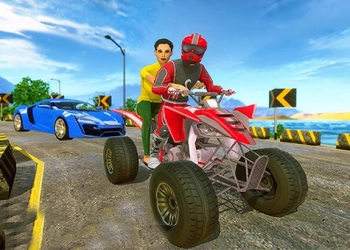 ATV Quad Bike Taxi Game