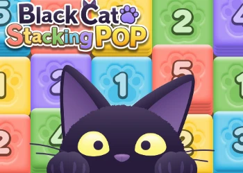 Black Cat Stacking POP