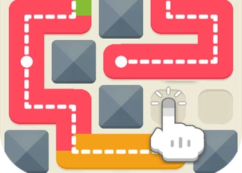fill one line puzzle game