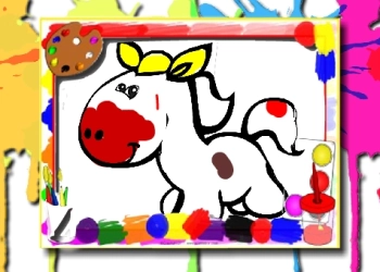 Horse Coloring Book