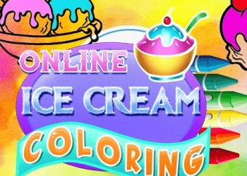 Online Ice Cream Coloring
