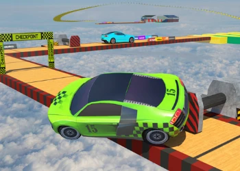 Real Impossible Sky Tracks Car Driving