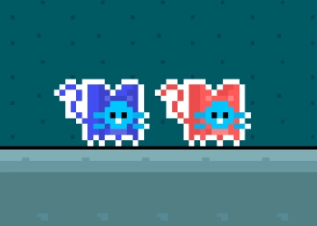 Red and Blue Cats