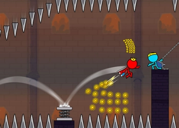 Red and Blue Stickman 2